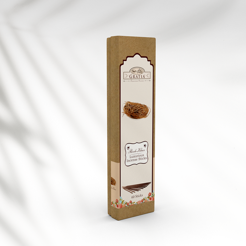 Rooh Khus Incense Sticks 60 sticks