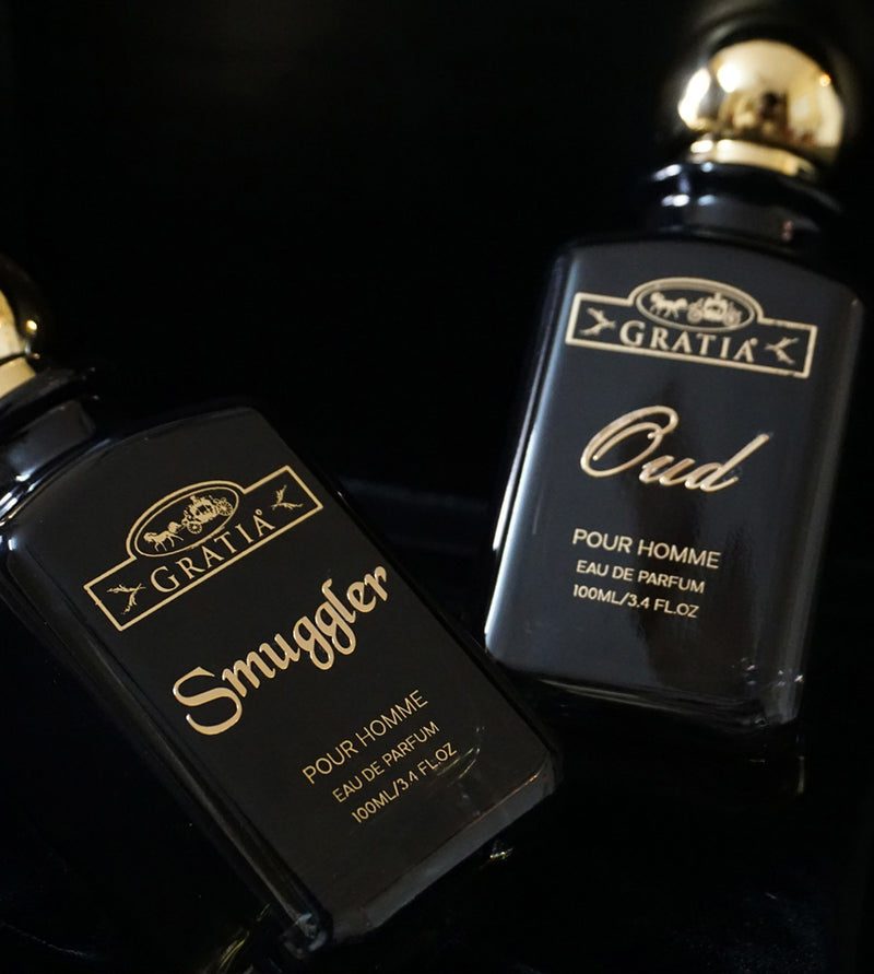 Gratia Oud & Smuggler Perfume 100ml X 2